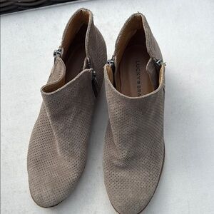 Lucky Brand Women's Tan Ankle Boots